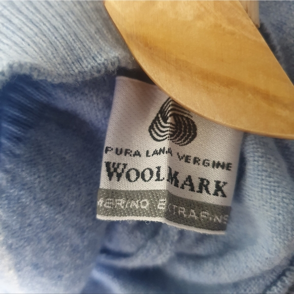 Paul Rosen heritage sweater vintage pattern Argyle men's Sze S 100% merino wool - Picture 4 of 4